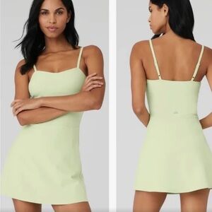 Light green Alo tennis dress